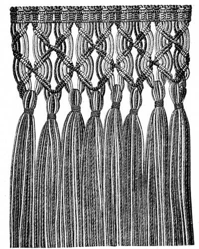 FIG. 548. MACRAMÉ FRINGE.